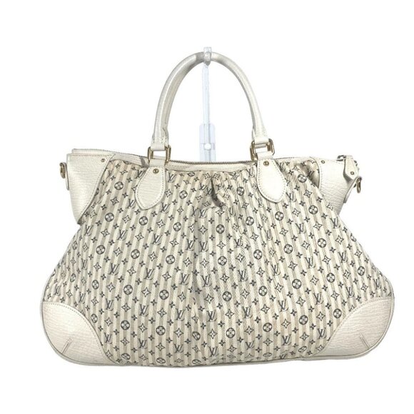 LOUIS VUITTON M95492 Monogram Mini-Lin Croisette Marina GM Hand Bag Tote Bag - Picture 10 of 13